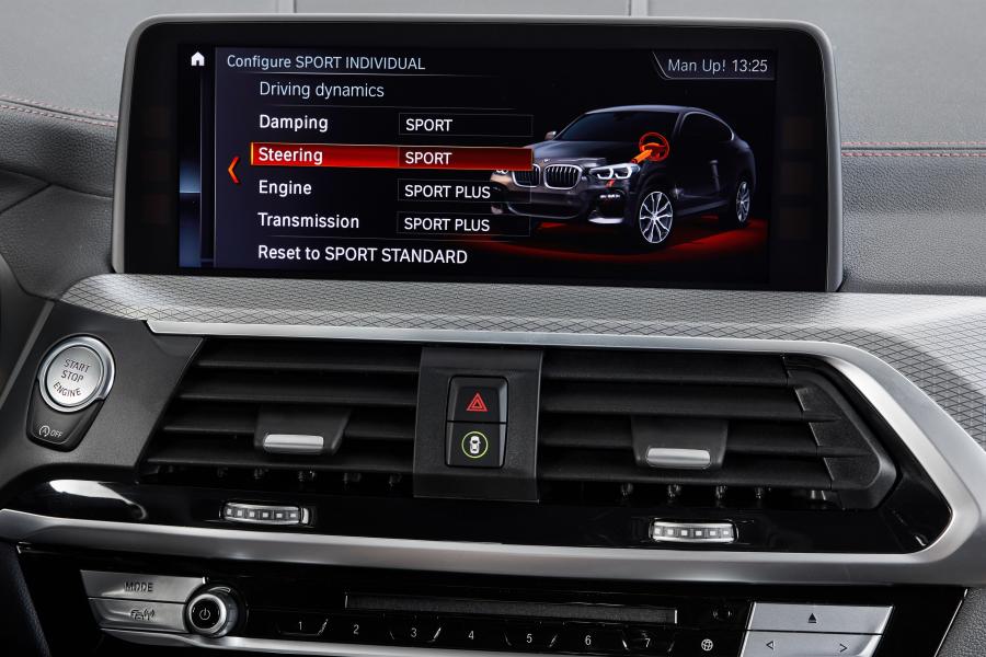 Детали интерьера BMW X4 M40d (G02) 2018 года  (WW) (фото 186 из 213)